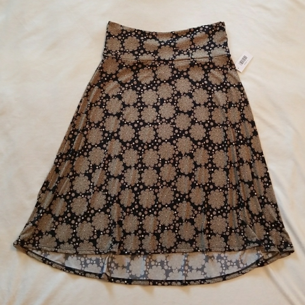 LuLaroe Azure skirt large NWT